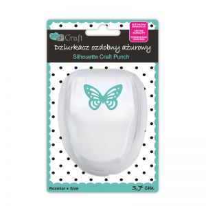 Dziurkacz ozdobny ażurowy dpCraft 3,7cm Motyl
